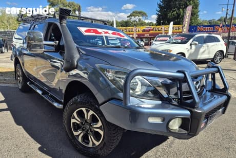 Blue 2016 Mazda BT-50 Dual Cab Utility Xtr (4X4)