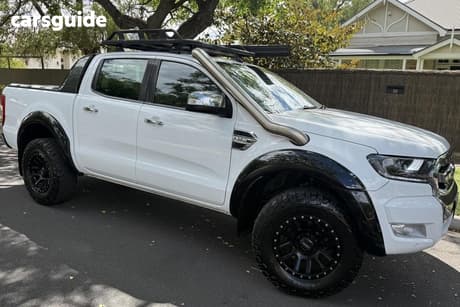 White 2017 Ford Ranger Dual Cab Utility Xlt 3.2 (4X4)