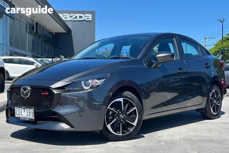 Grey 2025 Mazda Mazda2 Sedan G15 Gt