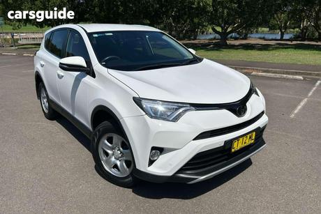 White 2018 Toyota RAV4 Wagon Gx (2Wd)