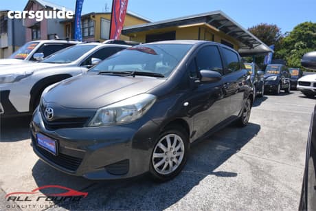 Grey 2011 Toyota Yaris Hatch YR