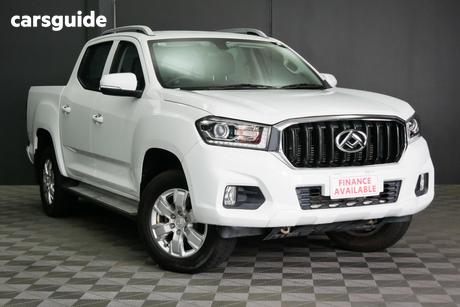 White 2020 LDV T60 Double Cab Utility Pro (4X4)