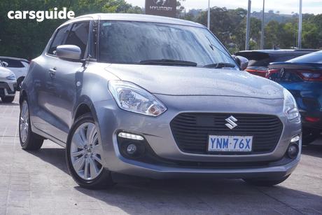 Silver 2018 Suzuki Swift Hatchback Gl Navigator