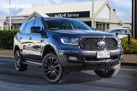 Grey 2022 Ford Everest Wagon Sport (Rwd)