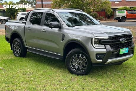 Silver 2025 Ford Ranger Double Cab Pick Up Wildtrak 2.0 (4X4)