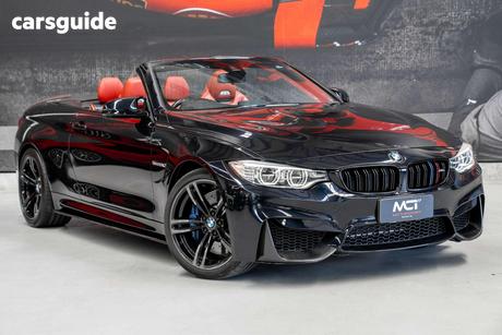 Black 2016 BMW M4 Convertible