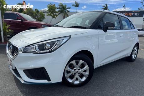 White 2022 MG MG3 Hatchback Core