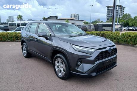 Grey 2023 Toyota RAV4 Wagon Gx (Awd) Hybrid