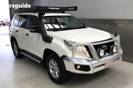 White 2017 Toyota Landcruiser Prado Wagon Gx (4X4)