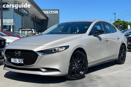 Beige 2024 Mazda 3 Sedan G25 Evolve Sp