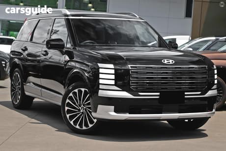 Black 2025 Hyundai Palisade Wagon Calligraphy (8 Seat) Hev