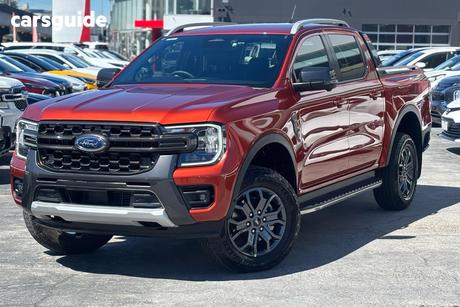 Orange 2022 Ford Ranger Double Cab Pick Up Wildtrak 2.0 (4X4)