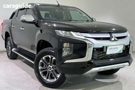 Black 2022 Mitsubishi Triton Double Cab Pick Up Gls (4X4)