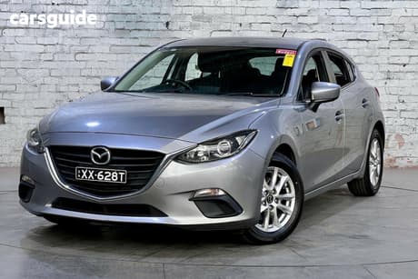Silver 2013 Mazda 3 Hatchback Touring