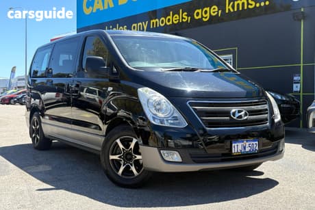 Black 2015 Hyundai Imax Wagon