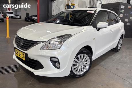 White 2021 Suzuki Baleno Hatchback Gl