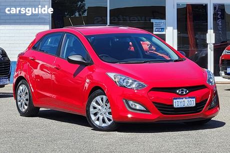 Red 2012 Hyundai I30 Hatchback Active