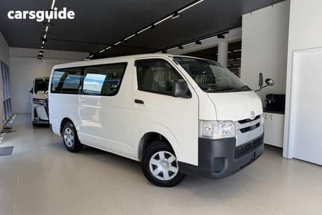 White 2019 Toyota HiAce Commercial DX AWD GDH206 (ZX001412)