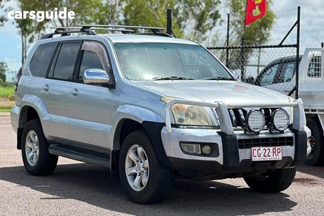 Silver 2005 Toyota Landcruiser Prado Wagon Vx (4X4)