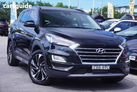 Black 2019 Hyundai Tucson Wagon Highlander Crdi (Awd)