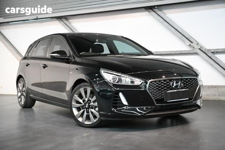 Black 2017 Hyundai I30 Hatchback Sr