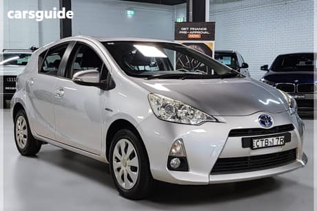 Silver 2014 Toyota Prius C Hatchback Hybrid
