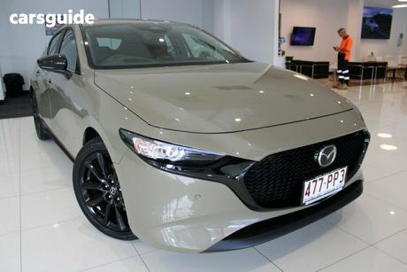Beige 2025 Mazda Mazda3 Hatchback G25 Evolve Sp Vision