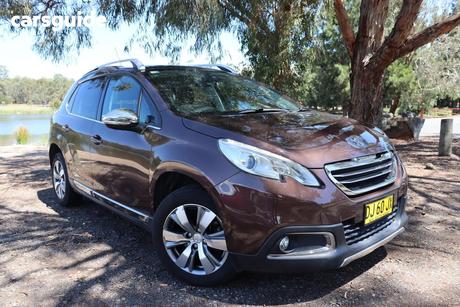 Brown 2014 Peugeot 2008 Wagon Allure