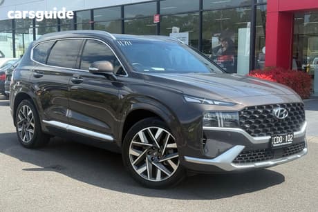Brown 2022 Hyundai Santa FE Wagon Crdi (Awd)
