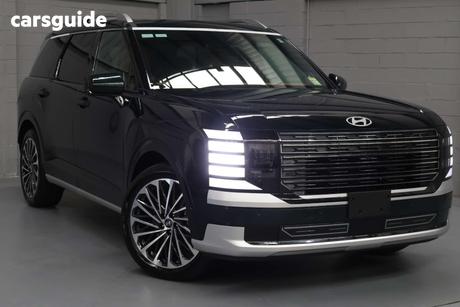 Green 2025 Hyundai Palisade Wagon Calligraphy (8 Seat) Hev