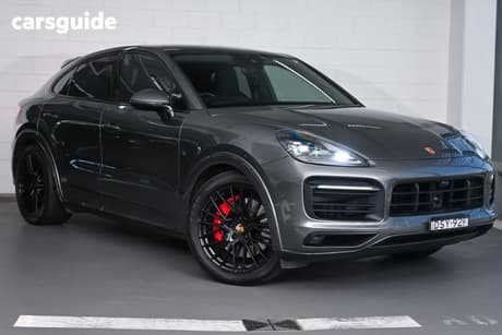 Grey 2020 Porsche Cayenne Coupe Gts
