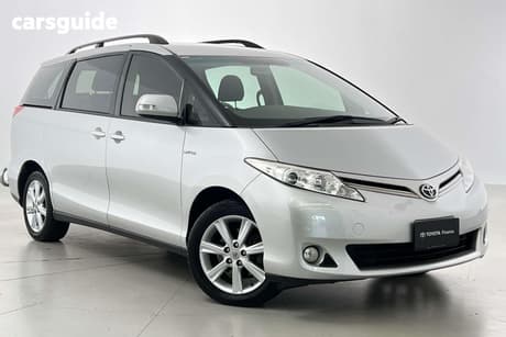 Silver 2011 Toyota Tarago Wagon Glx V6