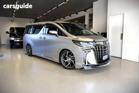 White 2021 Toyota Alphard Commercial AGH30 (ZX001351)
