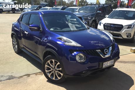 Blue 2014 Nissan Juke Wagon Ti-S (Awd)