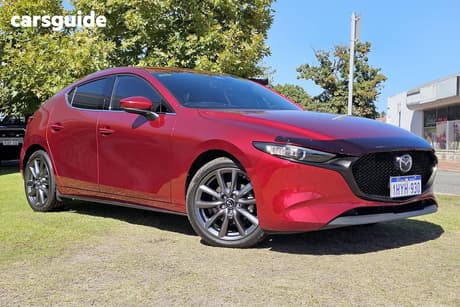 Red 2023 Mazda 3 Hatchback G20 Touring
