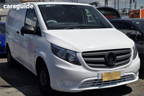 White 2021 Mercedes-Benz Vito Van 111 Cdi Swb Fwd