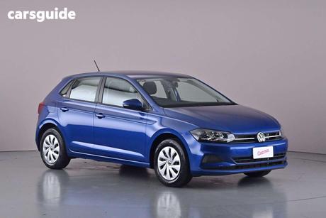 Blue 2020 Volkswagen Polo Hatchback 70Tsi Trendline