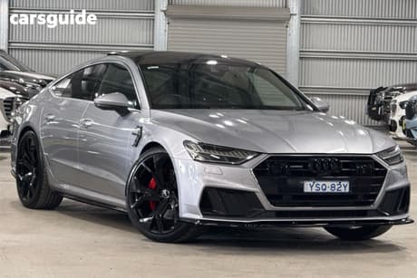 Silver 2019 Audi A7 Sportback Spback 55 Tfsi Quattro(Hybrid)