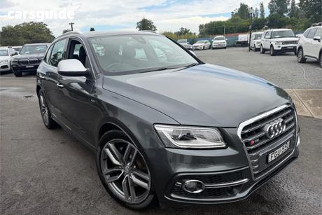 Grey 2014 Audi SQ5 Wagon 3.0 Tdi Quattro