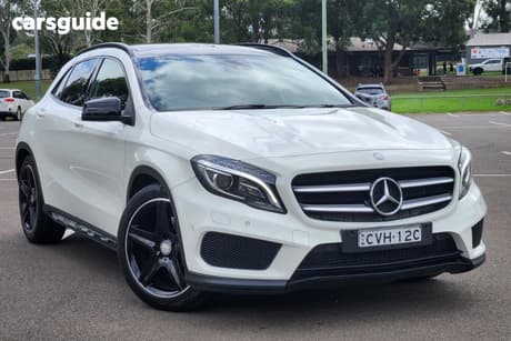 White 2014 Mercedes-Benz GLA250 Wagon 4Matic