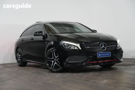 Black 2018 Mercedes-Benz CLA250 Wagon Sport 4Matic S/Brake