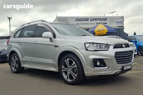 Silver 2016 Holden Captiva Wagon 7 Ltz (Awd)