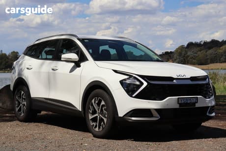 White 2024 Kia Sportage Wagon Sx Hev (Fwd)