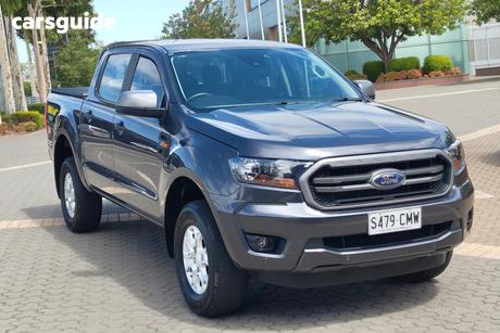 Grey 2021 Ford Ranger Double Cab Pick Up Xls 3.2 (4X4)