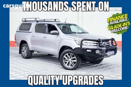 Silver 2018 Toyota Hilux Dual Cab Utility Sr5 (4X4)