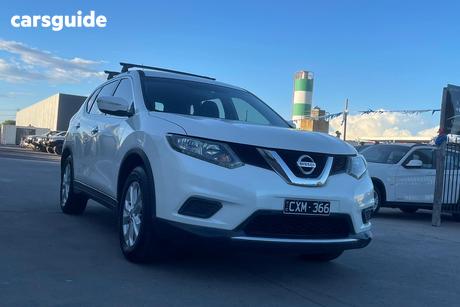 White 2014 Nissan X-Trail Wagon St (Fwd)