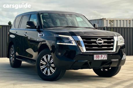 Black 2025 Nissan Patrol Wagon Ti (4X4)