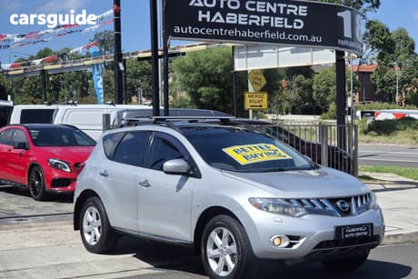 Silver 2011 Nissan Murano Wagon Ti