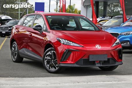 Red 2023 MG MG4 Hatchback Excite 51