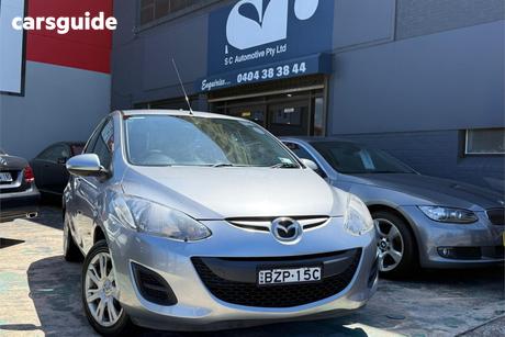 Grey 2011 Mazda 2 Hatchback Neo